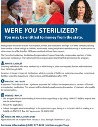 Forced Sterilization Factsheet Thumbnail