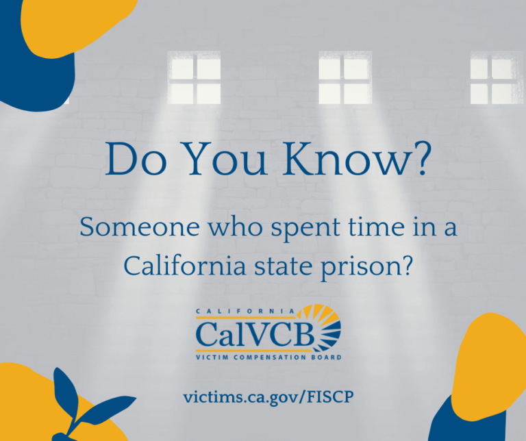 Outreach - CA Victim Compensation Board